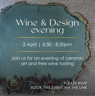 Wine & Design Evening, 02 April 2025 | EVENT ADMISSION TICKET