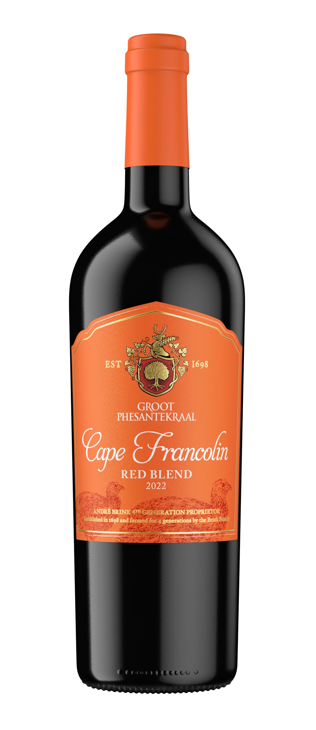 Buy Groot Phesantekraal Cape Francolin Red Blend wines in Cape Town